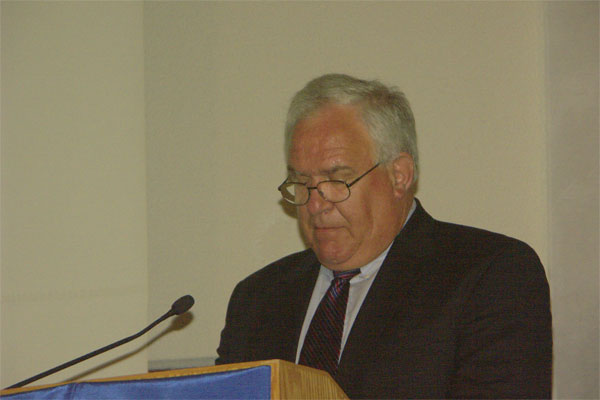 The Honourable Angus MacIsaac, Nova Scotia Minister of Health, MLA for Antigonish