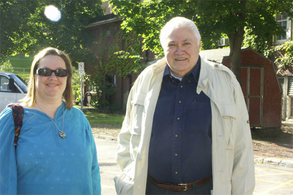 Gwen Colman and John Taylor Gatto