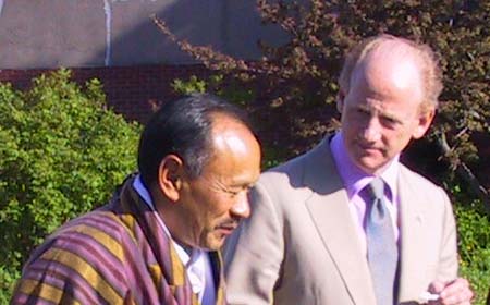 Lyonpo Jigmi Thinley and John Ralston Saul